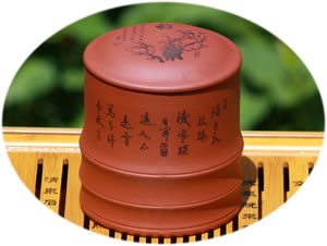 zi sha tea canister for stories