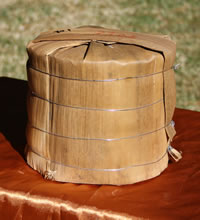 pu erh tea bamboo packaging small